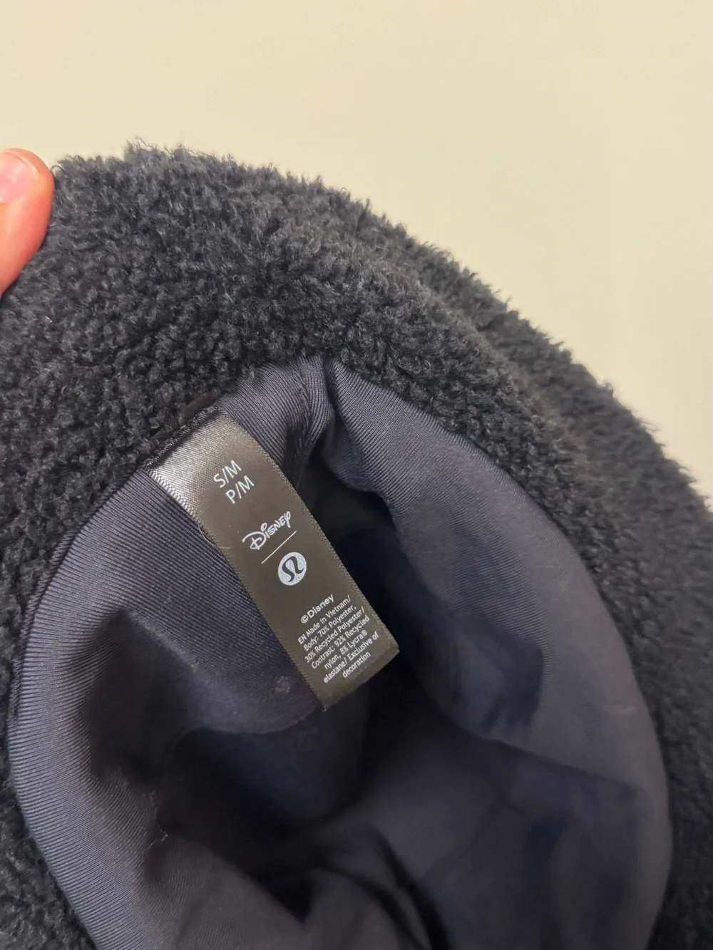 Disney x Lululemon Textured Fleece Bucket Hat